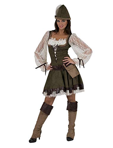 Disfraz de Robin Hood Pierro de Lady Marian tamaño 36-50