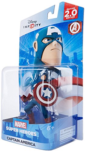 Disney Infinity: Marvel Super Heroes (2.0 Edition) Captain America Figure - Not Machine Specific by Disney Infinity