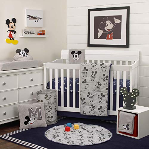 Disney Mickey Mouse - Juego de cama infantil (6 piezas), Mickey Mouse Disney Mickey Mouse - Juego de cama infantil (6 piezas), Mickey Mouse