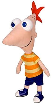 Disney Phineas and Ferb 14 Inch Talking Plush Figure Phineas by Disney