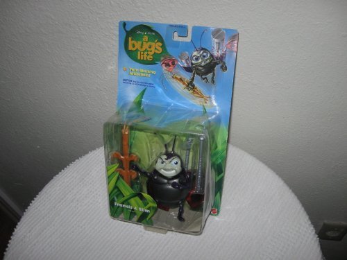 Disney Pixar's A Bug's Life Francis & Slim Figures by Disney Disney Pixar's A Bug's Life Francis & Slim Figures by Disney