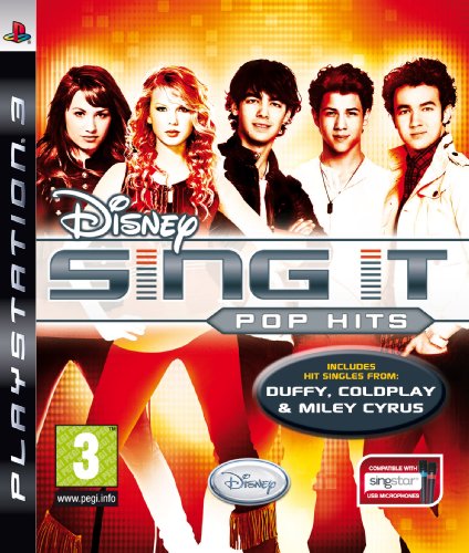 Disney Sing It: Pop Hits with Disney Sing It and Microphone (PS3)