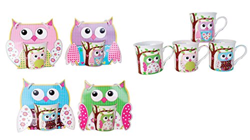 DISOK - Taza Buhos Presentada En Original Bolsa De Regalo (Precio Unitario) - Detalles Bodas, Comuniones Originales Tazas Cumpleaños Infantiles, Niños y Niñas DISOK - Taza Buhos Presentada En Original Bolsa De Regalo (Precio Unitario) - Detalles Bodas, Comuniones Originales Tazas Cumpleaños Infantiles, Niños y Niñas