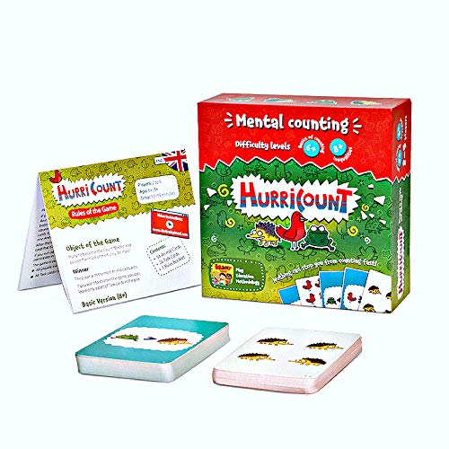 Divertidos juegos de mesa de matemáticas para niños en edad preescolar: contando juegos de cartas para niños – juegos de niños a partir de 6 años - Juegos de mesa familiares - Kindergarten Math Divertidos juegos de mesa de matemáticas para niños en edad preescolar: contando juegos de cartas para niños – juegos de niños a partir de 6 años - Juegos de mesa familiares - Kindergarten Math