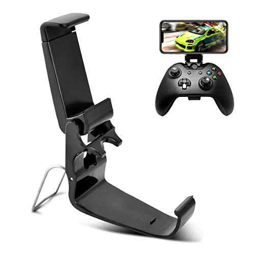 DLseego Xbox One Controller Phone Mount Clip, un Soporte Plegable para el Controlador del Juego,Clip de Montaje de Juegos Móviles para Xbox One S/X, Controlador Inalámbrico SteelSeries Nimbus y XL