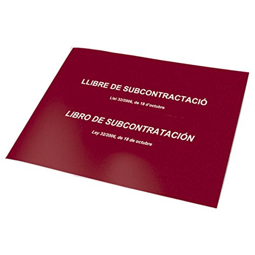 Dohe 9990 - Libro de subcontratación, catalán y Castellano