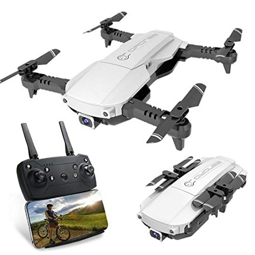 Drone FPV Plegable con Cámara 4K para Adultos, 5G WiFi FPV Drone Video en Vivo para Principiantes, Cambio de Doble Disparo | Control del Teléfono | Foto Gesto | Visión VR