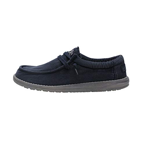 Dude Shoes Hombres Wally Lavado Marina De Guerra UK10 / EU44 Dude Shoes Hombres Wally Lavado Marina De Guerra UK10 / EU44