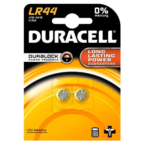Duracell - Lote de 10 blísteres de 2 pilas alcalinas LR44