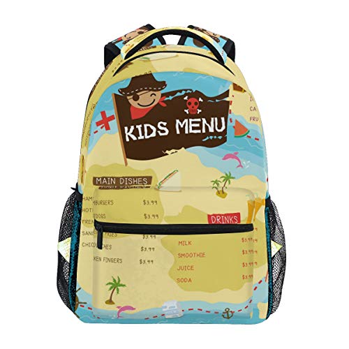 DXG1 Mochila Escolar para portátil, Bolsa de Viaje, Mochila para niños, niñas, Hombres, Mujeres, Universidad, Senderismo, Camping, señoras, menús para niños