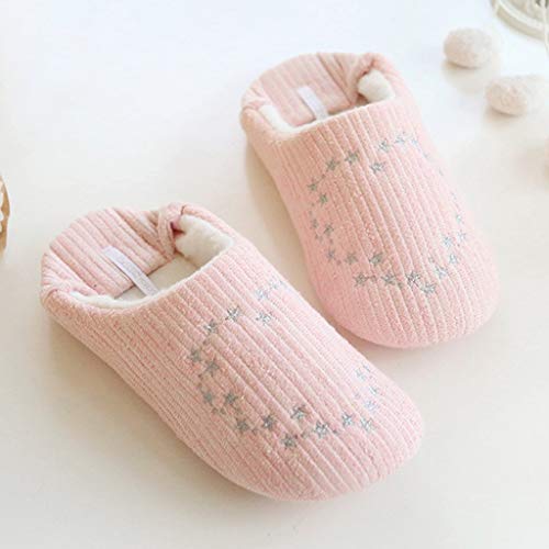 DYXYH Zapatillas De Casa De Corazón Amoroso Rosa Dulce, Zapatos De Interior Transpirables para Mujer, Lindo Dormitorio, Toboganes De Goma Antideslizantes para Mujer (Size : 38-39) DYXYH Zapatillas De Casa De Corazón Amoroso Rosa Dulce, Zapatos De Interior Transpirables para Mujer, Lindo Dormitorio, Toboganes De Goma Antideslizantes para Mujer (Size : 38-39)