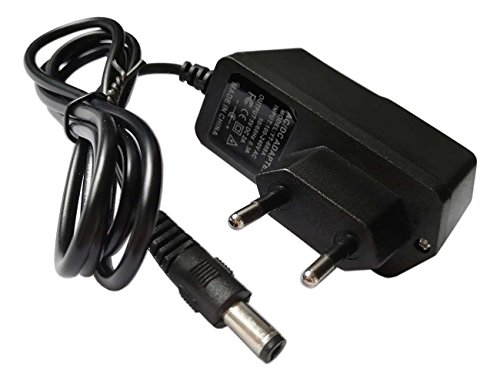Easyday Fuente de alimentación de conmutación Universal de 5,5mm x 2,1mm Enchufe de la UE 5V 2A Adaptador de Fuente de Alimentación (Negro) Easyday Fuente de alimentación de conmutación Universal de 5,5mm x 2,1mm Enchufe de la UE 5V 2A Adaptador de Fuente de Alimentación (Negro)