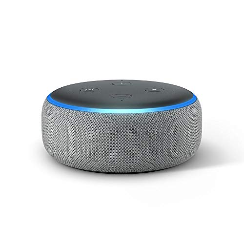 Echo Dot (3.ª generación) - Altavoz inteligente con Alexa, tela de color gris oscuro Echo Dot (3.ª generación) - Altavoz inteligente con Alexa, tela de color gris oscuro