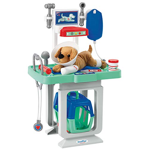 Ecoiffier - Centro veterinario incluye perro de peluche con muchos accesorios (Ecoiffier 1908) Ecoiffier - Centro veterinario incluye perro de peluche con muchos accesorios (Ecoiffier 1908)