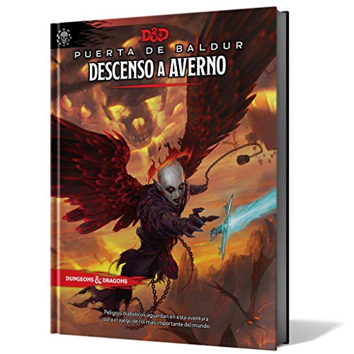 Edge Entertaiment España- D&D - Descenso a Averno - Juego de rol, Color (Dungeons & Dragons EEWCDD12)