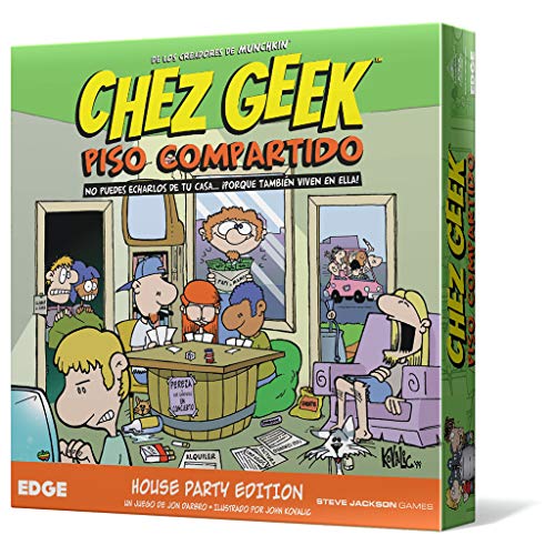 Edge Entertainment- Chez Geek: Piso compartido - Español, Color (EESJCG01) Edge Entertainment- Chez Geek: Piso compartido - Español, Color (EESJCG01)