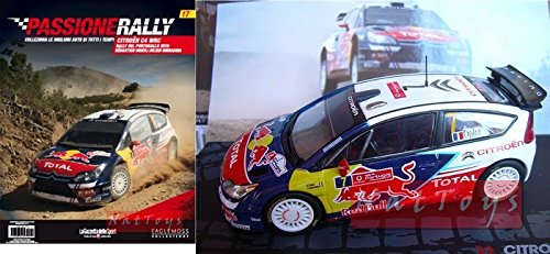 EDICOLA Citroen C4 WRC Portogallo 2010 Ogier Model Die Cast 1:43 Ixo Passione Rally +fas Compatible con