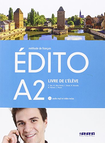 EDITO A2 ELEVE+CD+DVD - 9788490492086 EDITO A2 ELEVE+CD+DVD - 9788490492086