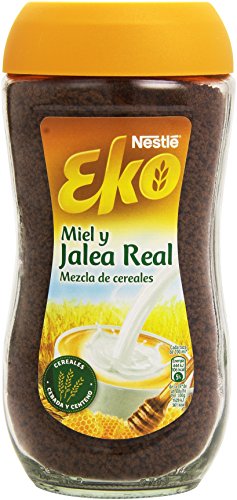 EKO Cereales Solubles con Miel y Jalea Real, frasco 150g