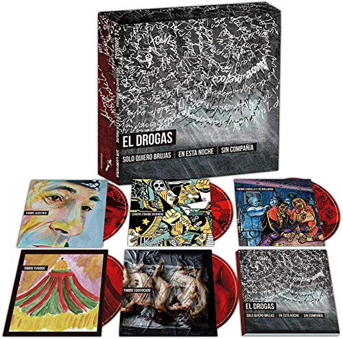 El Drogas - Sólo Quiero Brujas En Esta Noche Sin Compañía (Caja 5Cd + Libro 80 Páginas) El Drogas - Sólo Quiero Brujas En Esta Noche Sin Compañía (Caja 5Cd + Libro 80 Páginas)