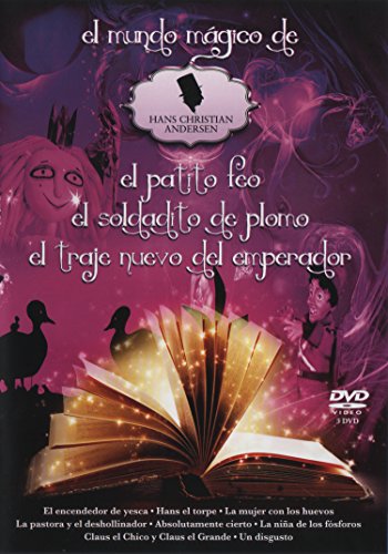 El Mundo Mágico de Andersen vol. 1 (El Patito Feo/El Soldadito de Plomo/El Traje Nuevo del Emperador) Pack 3 DVD El Mundo Mágico de Andersen vol. 1 (El Patito Feo/El Soldadito de Plomo/El Traje Nuevo del Emperador) Pack 3 DVD