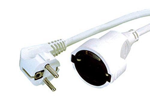 ElectroDH 367621B Electro DH Conex, Prolongador cable H05VV-F 1m x 1.5 mm