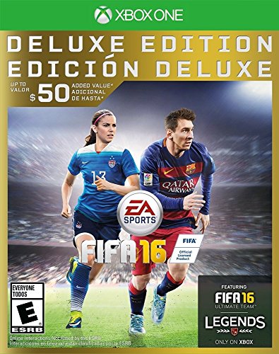 Electronic Arts FIFA 16 Deluxe Xbox One - Juego (Xbox One, Deportes, ENG, ESP) Electronic Arts FIFA 16 Deluxe Xbox One - Juego (Xbox One, Deportes, ENG, ESP)