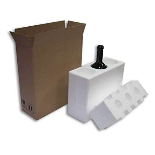 EMBALAJE EPS+CARTON 3 BOTELLAS (lote de 12 unidades) ENVÍO GRATIS A PENÍNSULA EMBALAJE EPS+CARTON 3 BOTELLAS (lote de 12 unidades) ENVÍO GRATIS A PENÍNSULA
