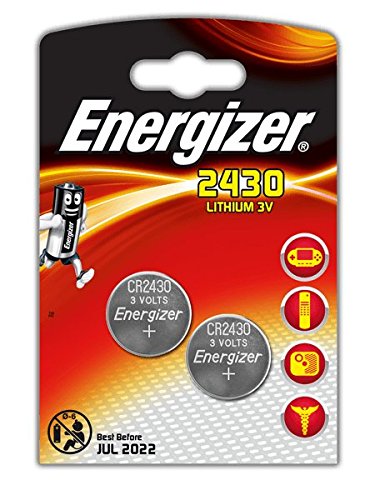 Energizer CR2430 - Lote de 6 pilas (3 blíster de 2 unidades, 3 V)