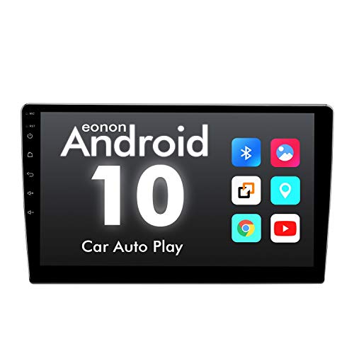 eonon GA2187 Android 10 Car Stereos 2Din 10.1" IPS Touchscreen GPS Sat Nav A7 Quad-Core 2GB RAM 16GB ROM Built-in Bluetooth Fast Boot DSP Car Play RDS FM Am (NO DVD) Visit The Eonon Store
