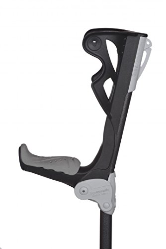 Ergodynamic, Par de muletas ergodinámicas, color negro/gris Ergodynamic, Par de muletas ergodinámicas, color negro/gris