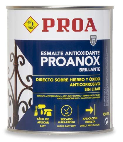 Esmalte directo sobre óxido antioxidante Proanox Esmalte directo sobre óxido antioxidante Proanox