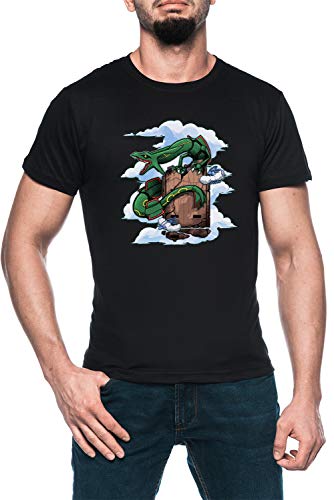 Esmeralda Hombre Negro Camiseta Manga Corta Men's Black T-Shirt