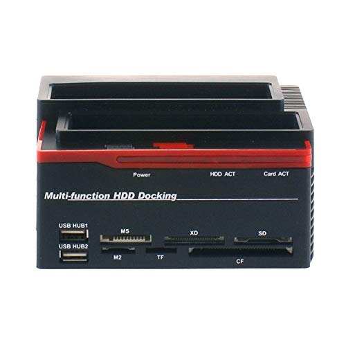 Estación de carga triple para 3 discos duros de 3,5 y 2,5, doble SATA, caja 1 IDE HD, modelo893U2IS