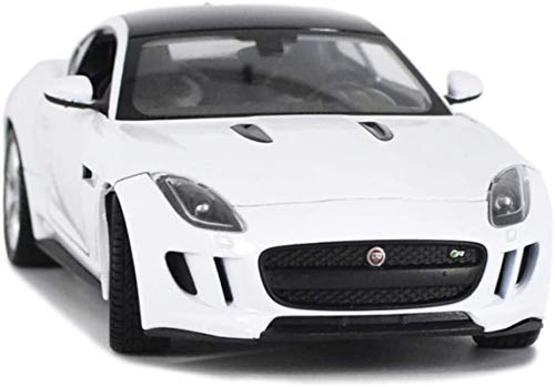Etrustante Modelo de aleación simulada de automóviles 1:24 Modelo de Automóvil Auto Deportes de Jaguar F-Type Cupé