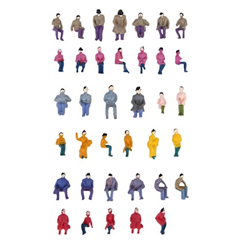 F Fityle Ho Escala Tren Ferrocarriles Pintados Personas Sentadas Mujer Hombre Miniaturas 1:87 50 Piezas F Fityle Ho Escala Tren Ferrocarriles Pintados Personas Sentadas Mujer Hombre Miniaturas 1:87 50 Piezas
