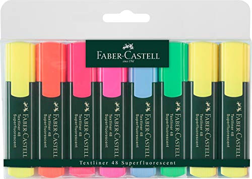 Faber-Castell Textliner 48 Refill - Subrayadores (8 unidades)multicolor