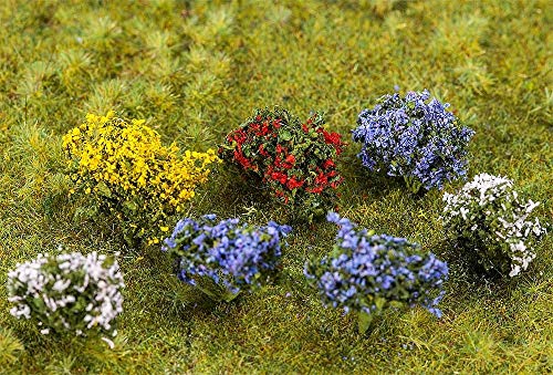 Faller FA 181269 - Lote de 14 arbustos Florales para maquetas de ferrocarril Faller FA 181269 - Lote de 14 arbustos Florales para maquetas de ferrocarril