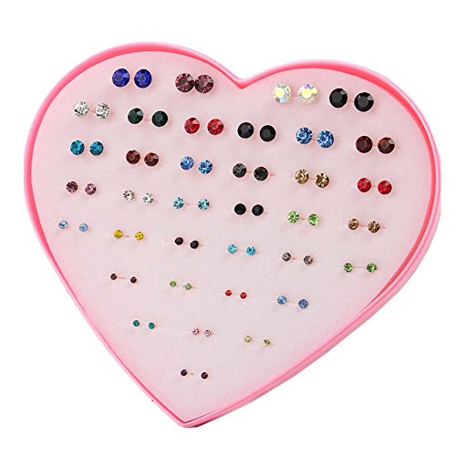 Fancy Pumpkin 36 pares de pendientes hipoalergénicos del perno prisionero fijaron el favor de partido para las muchachas de las mujeres embroma el regalo de la Navidad, E-07 Fancy Pumpkin 36 pares de pendientes hipoalergénicos del perno prisionero fijaron el favor de partido para las muchachas de las mujeres embroma el regalo de la Navidad, E-07