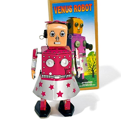 FANMEX - Fantastik - Robot Femenino Venus hojalata - Juguetes de colección FANMEX - Fantastik - Robot Femenino Venus hojalata - Juguetes de colección