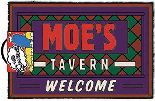 Felpudo Entrada casa Moes Tavern, The Simpsons (40 x 60 cm)