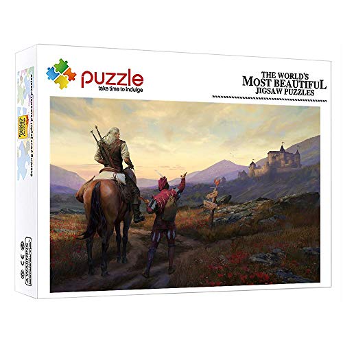 FFGHH Puzzles Puzzles 1000 Piezas Jigsaw Puzzle 1000 Piezas Guía Mini Puzzle Rompecabezas Sin Solución Recomendado para Amigo Niños Adultos 38Cm X 26Cm