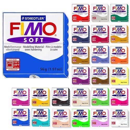 Fimo Soft Starter Pack 12 bloques de 56 g multicolor de Steadtler