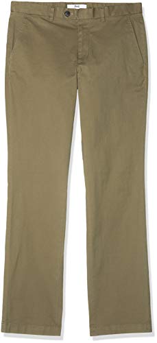 find. Pantalones Chinos para Hombre, Verde (Olive), W32/L32 (Talla del fabricante: 32)