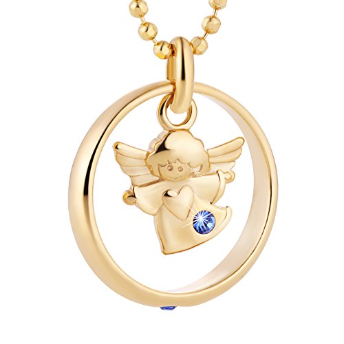 fish Anillo de bautizo para niña, chapado en oro y plata, con estuche de regalo para bautizo fish Anillo de bautizo para niña, chapado en oro y plata, con estuche de regalo para bautizo