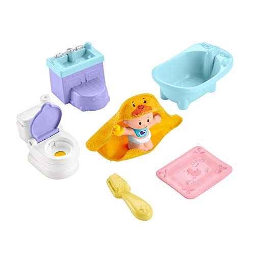 Fisher Price Little People Juguete Bebe Bañitos (Mattel Gkp66) Fisher Price Little People Juguete Bebe Bañitos (Mattel Gkp66)