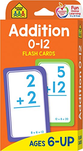Flash Cards - Addition 0 - 12
