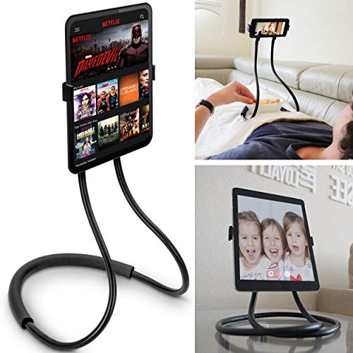 Flex'n'Chill Pro - Soporte Flexible para teléfono móvil y Tableta, Cuello de Cisne, Compatible con iPhone, Samsung o tabletas como iPad Flex'n'Chill Pro - Soporte Flexible para teléfono móvil y Tableta, Cuello de Cisne, Compatible con iPhone, Samsung o tabletas como iPad