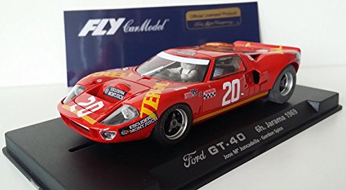 FLy Slot SCX Scalextric 88046 Compatible Ford GT-40 6H. Jarama 1969 A-181 FLy Slot SCX Scalextric 88046 Compatible Ford GT-40 6H. Jarama 1969 A-181