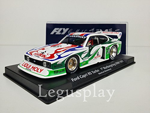FLy Slot SCX Scalextric 99014 Ford Capri RS Turbo 1º Nurburgring DRM 1981 A142L FLy Slot SCX Scalextric 99014 Ford Capri RS Turbo 1º Nurburgring DRM 1981 A142L